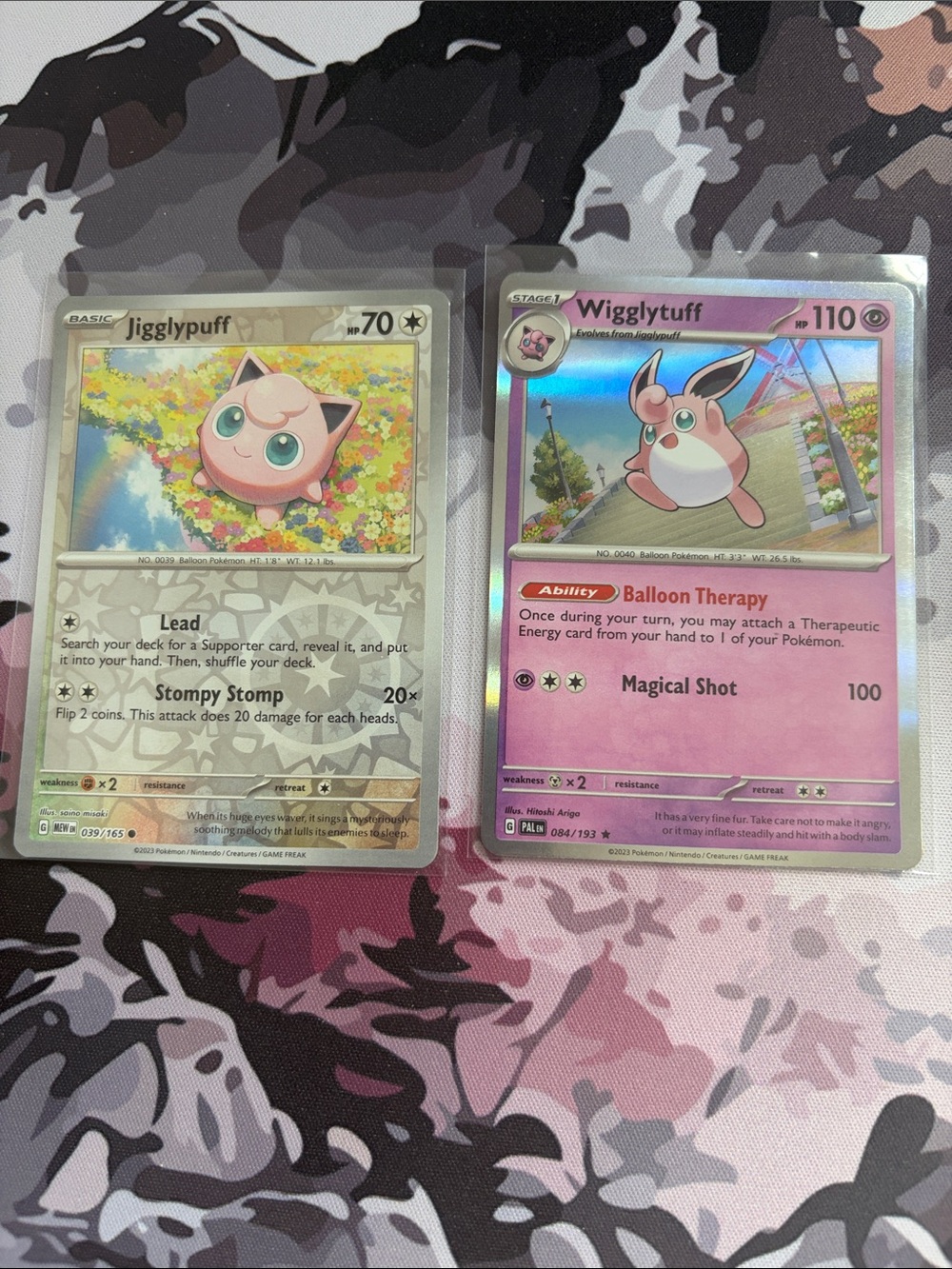 Jigglypuff & Wigglytuff Pokémon Evolution Card Lot | 2 Cards ✨5/$25✨